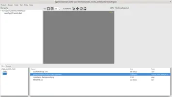 Empty user interface design