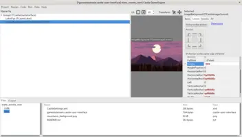 Testing background anchor by resizing window