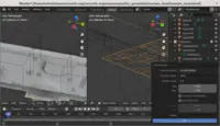 Setting CastleCollision property in Blender